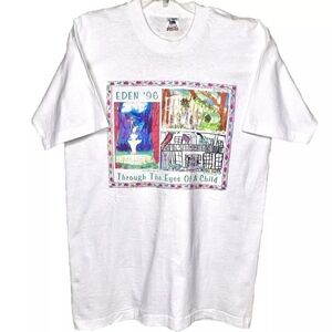 Vintage 1996 Single Stitched Arts Quest Large Tee Fruit of The Loom